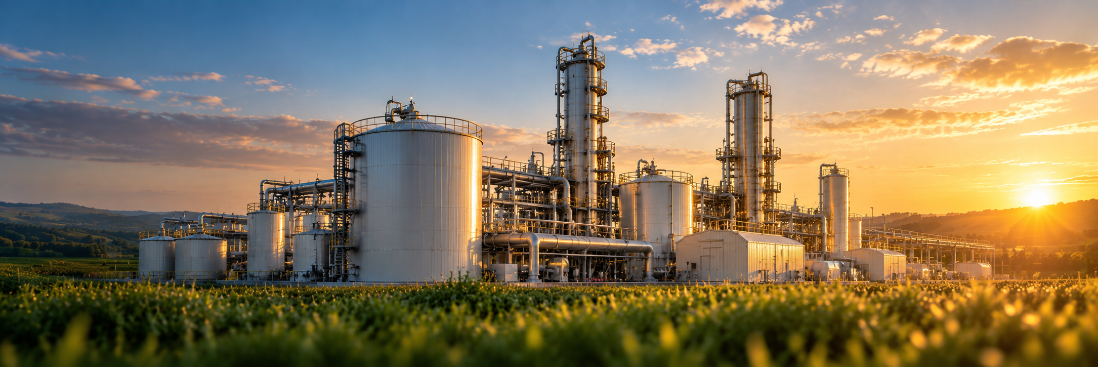 Sustainable fuel refinery and storage facility